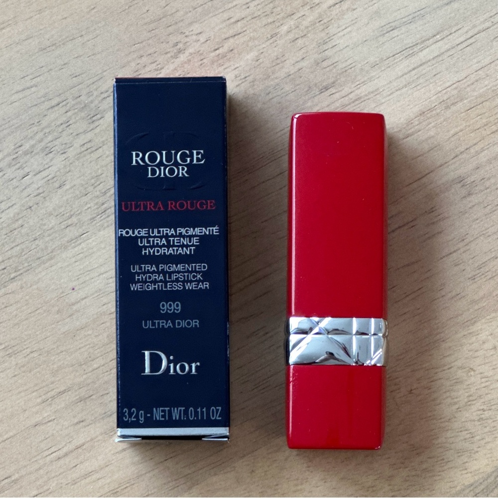 NIB Dior Ultra Rouge Lipstick 999 Ultra Dior